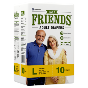 Friends Easy Unisex Adult Diapers - L
