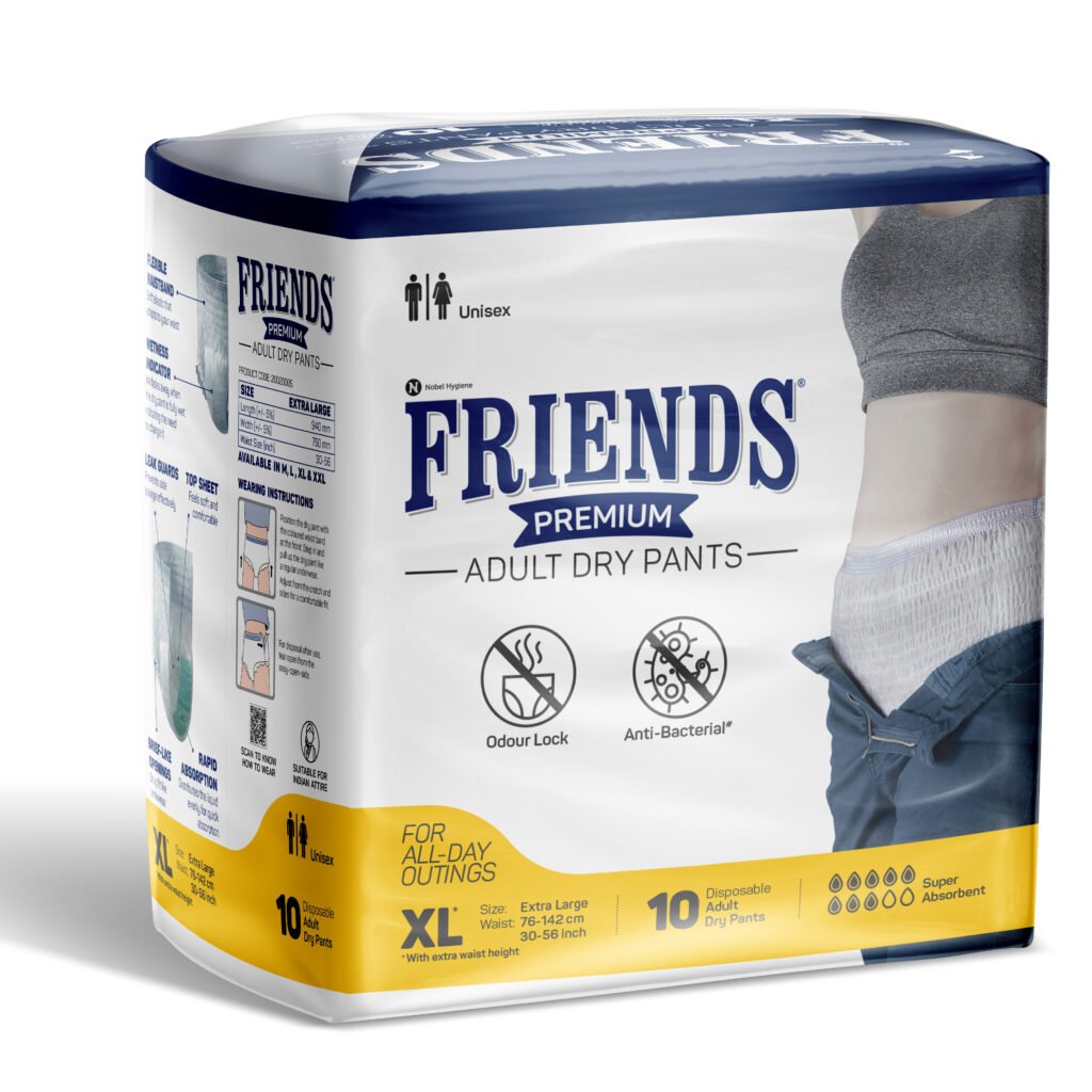 Friends Premium Womens Adult Diapers – XL