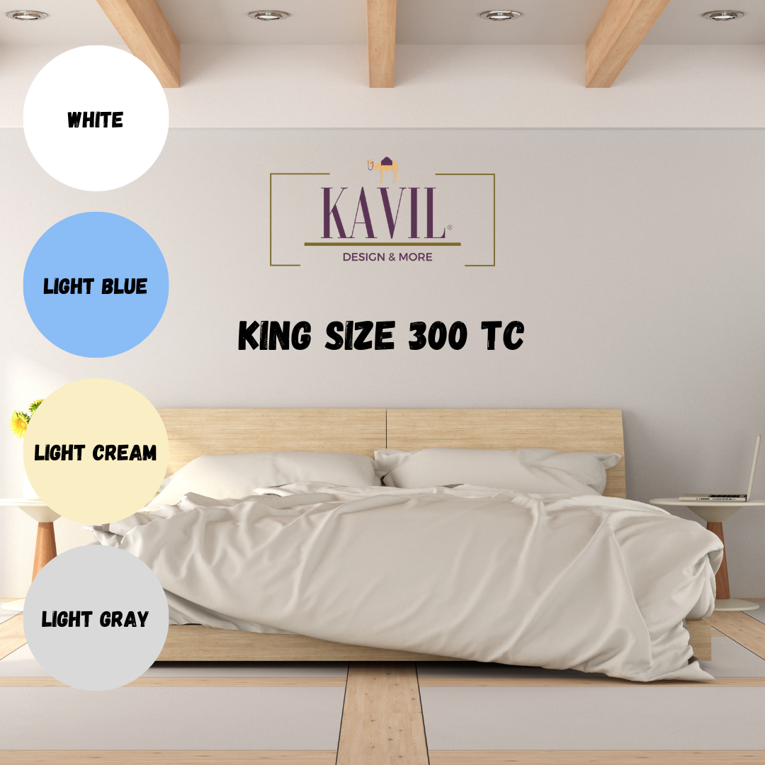Kavil Sheets - King Size 300 TC