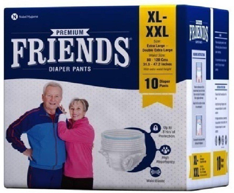 Friends Premium Unisex Adult Pull-Up Diapers XL-XXL