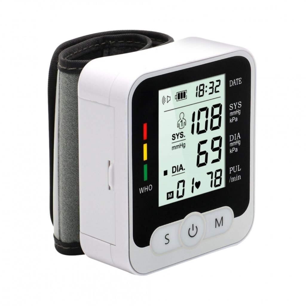 Electronic Wrist Blood Pressure Monitor