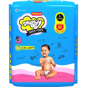 Snuggy Baby Premium Diaper Pants - L