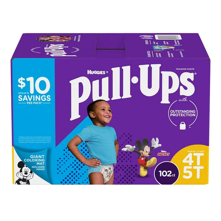 Huggies Pull-Up Diapers 4T-5T