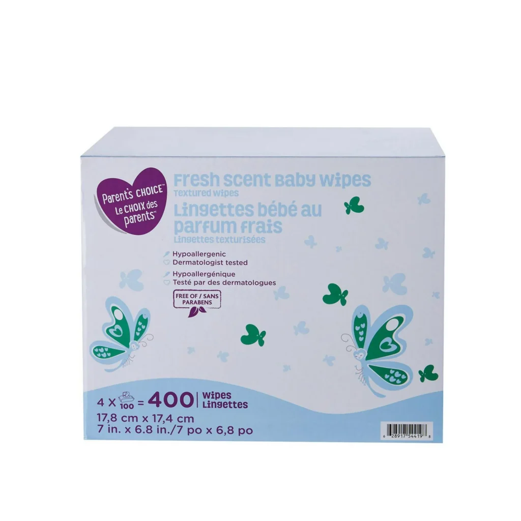 Parent’s Choice Fresh Scent Baby Wipes – 400 CT