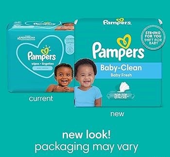 Pampers Baby Clean Wipes – 720 CT