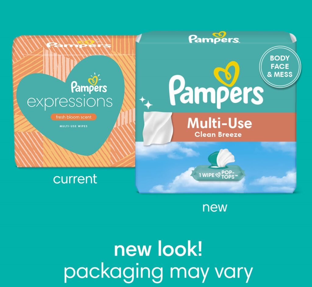 Pamper’s Multi-Use Wipes – 504 CT