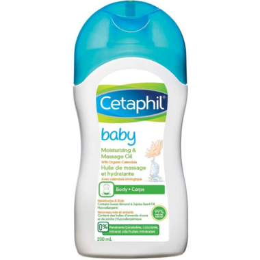 Cetaphil Baby Moisturizing & Massage Oil 200ML