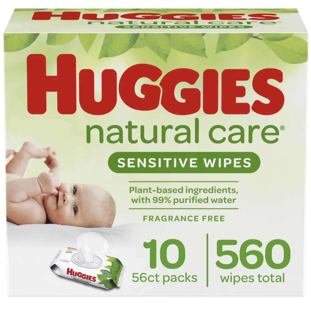 Huggies Natural Care Baby Wipes – 560 CT
