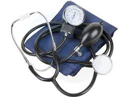 Aneroid Type Manual Blood Pressure Monitor with Stethoscope