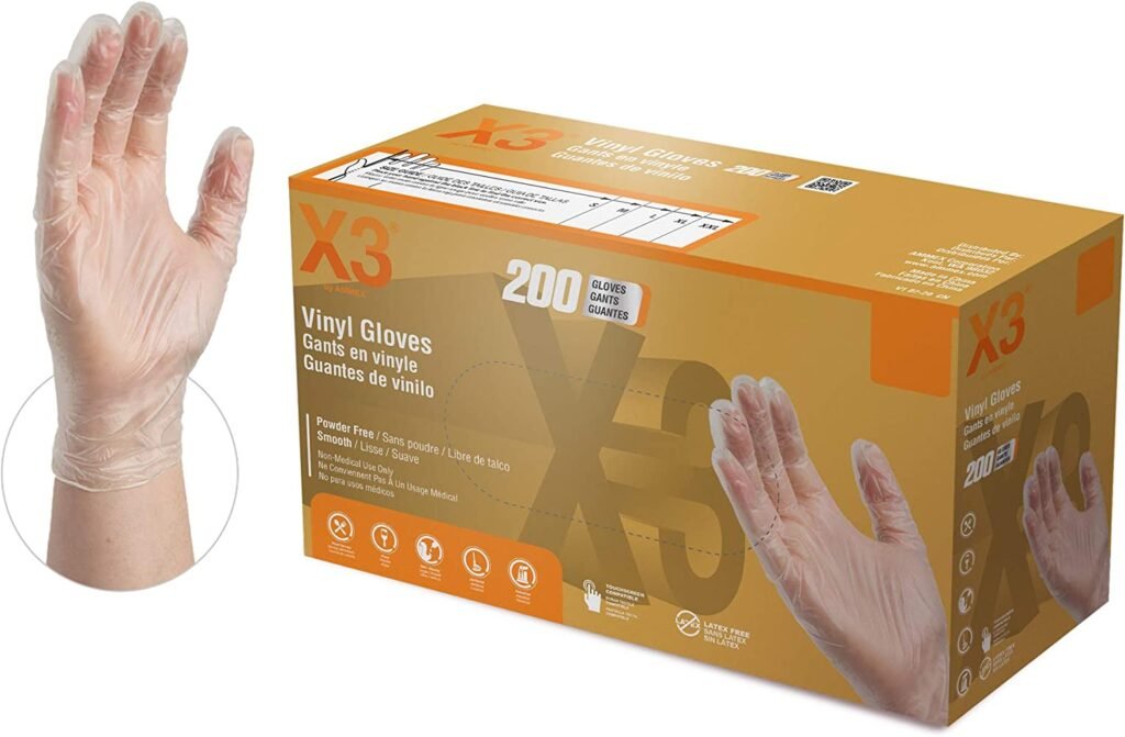 Vinyl Gloves – Only EST – Case