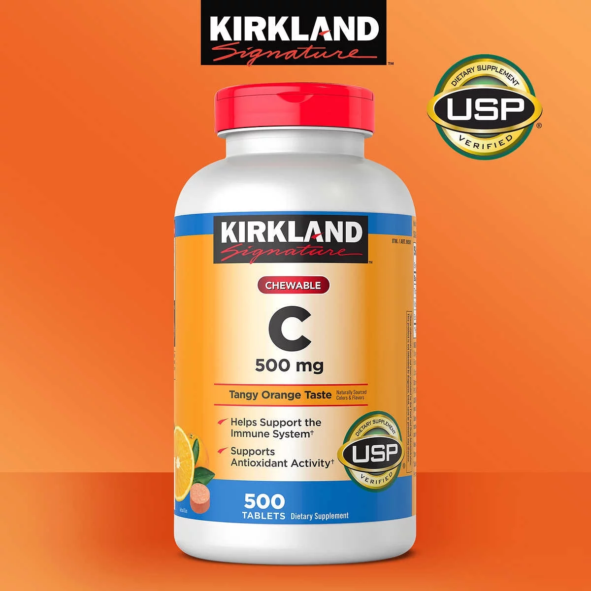 KIRKLAND Vitamin C Chewables 500MG