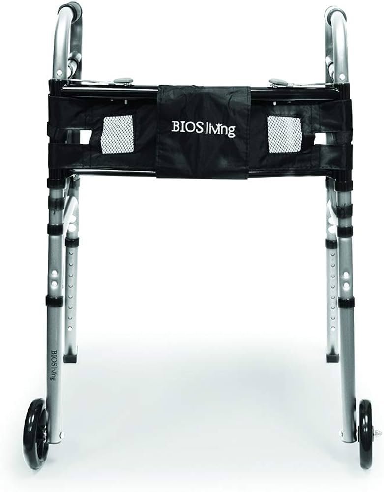 Bios Living Folding Walker with Wheels