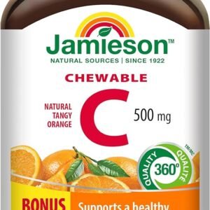 Jamieson Vitamin C Chewable 500MG