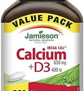 Jamieson MEGA CAL Calcium - Magnesium with Zinc +Vitamin D3