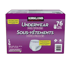 Kirkland Disposable Adult Women Underwear - L