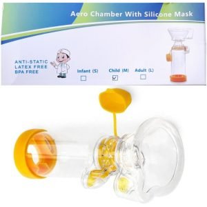 Aero Chamber With Silicone Mask