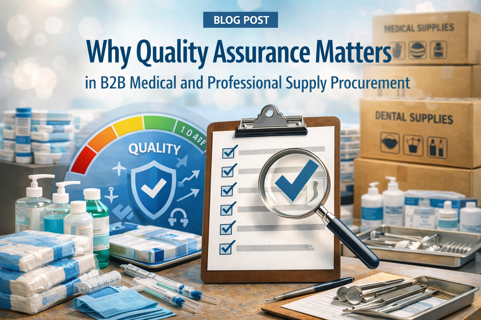 Why Quality Assurance Matters in B2B Medical and Professional Supply Procurement