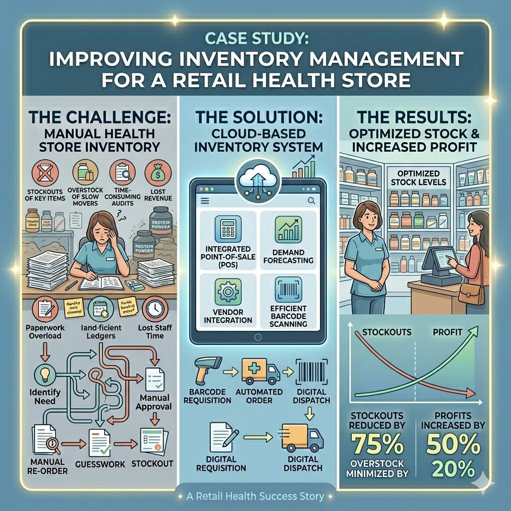 Case Study: Improving Inventory Management for a Retail Health Store