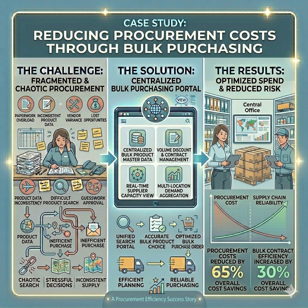 Case Study: Reducing Procurement Costs Through Bulk Purchasing