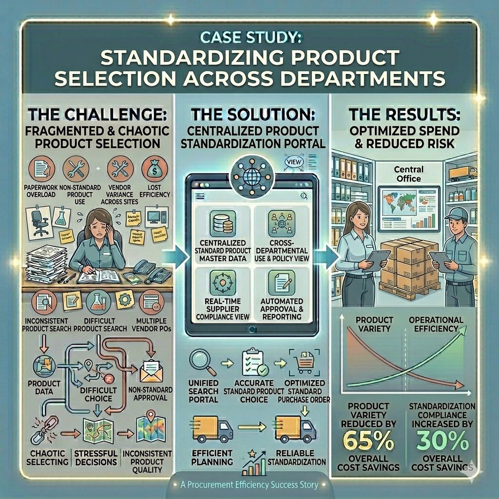 Case Study: Improving Procurement Consistency Over Time