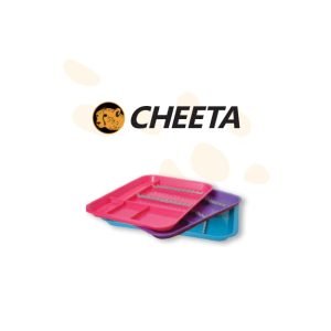 Cheeta Plastic Tray-Divided