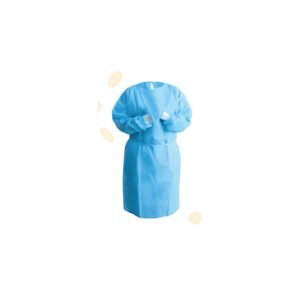 Cheeta Isolation Gown SMS AAMI L1 (Knitted Cuff)