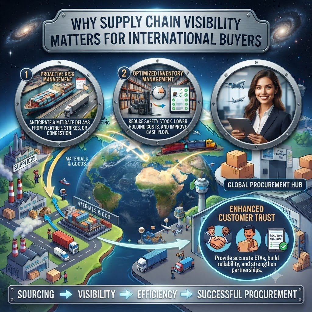 Why Supply Chain Visibility Matters for International Buyers