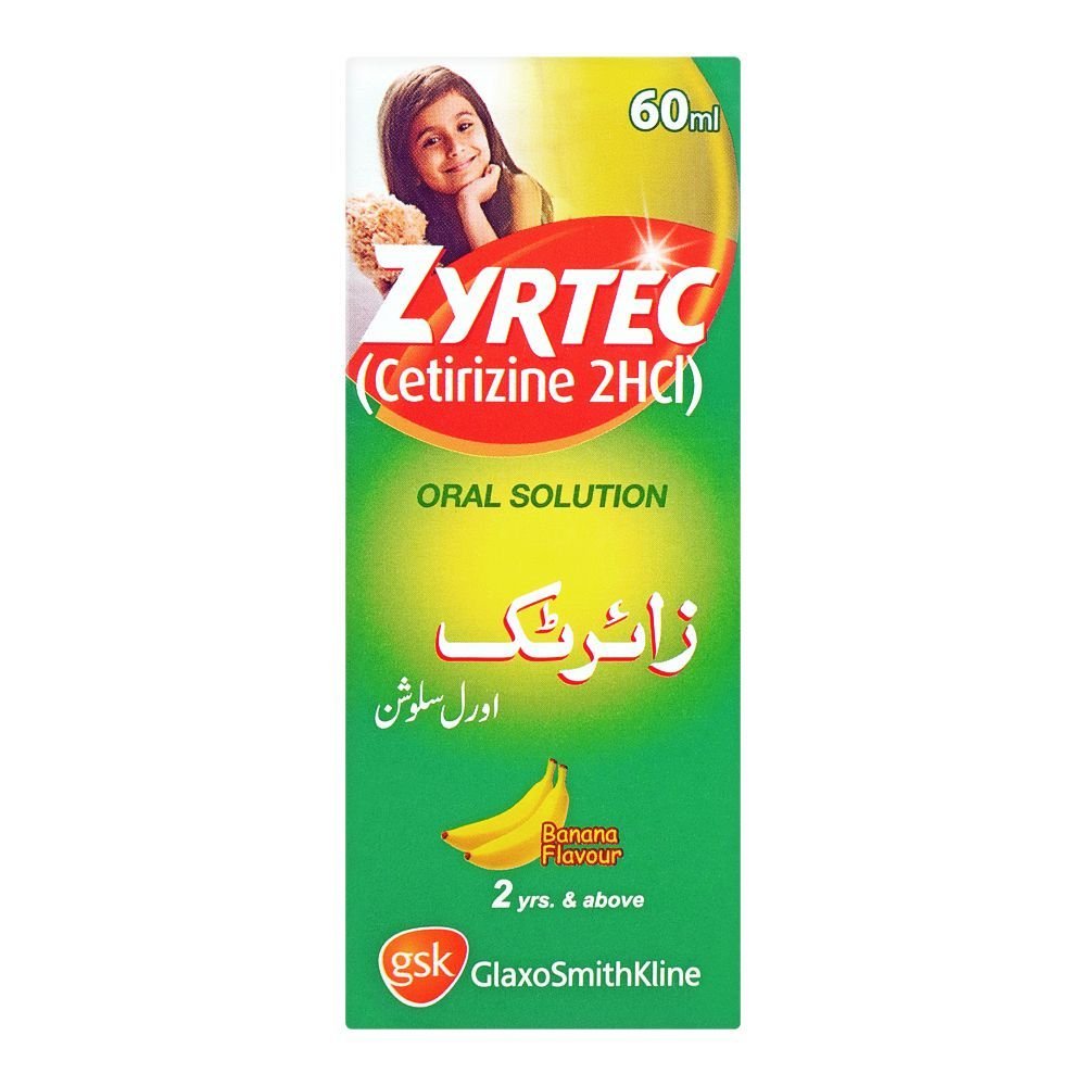 Zyrtec (Cetirizine 2HCl) 60ml