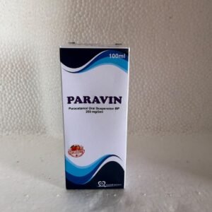 PARAVIN Paracetamol Oral Suspension BP 250mg/5ml